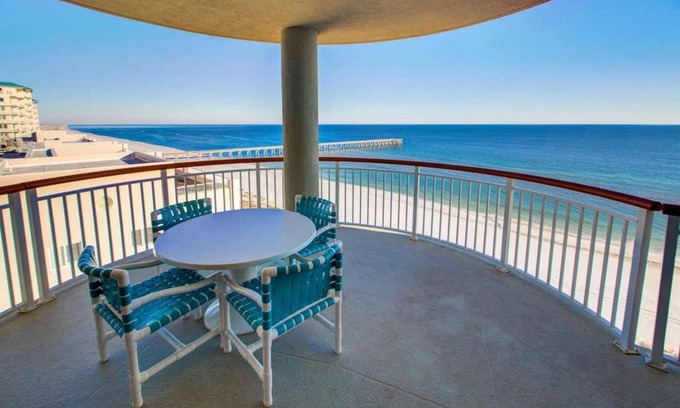 Navarre Beach Condo | Amazing Views: Gulf Front with Free Beach Service (Mar - OCT)