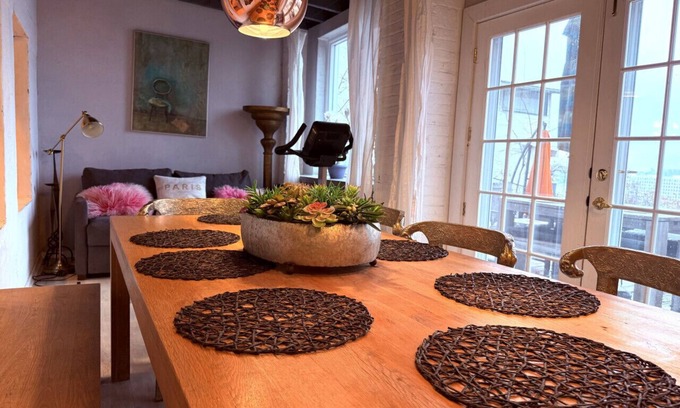 Union City Apartment | Amazing views of NYC+Patio 10 mins from NYC