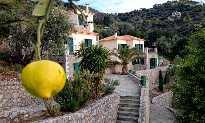 Livadi Villa | Amazing waterfront panoramic sea view and peaceful surroundings