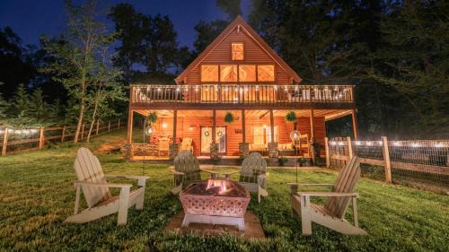 Gainesville House | Amenity Packed A-frame Cabin With Two Bedrooms And Loft