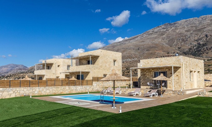 Triopetra Villa | Anatoli villa,south Crete Kids Pool, Near Beach