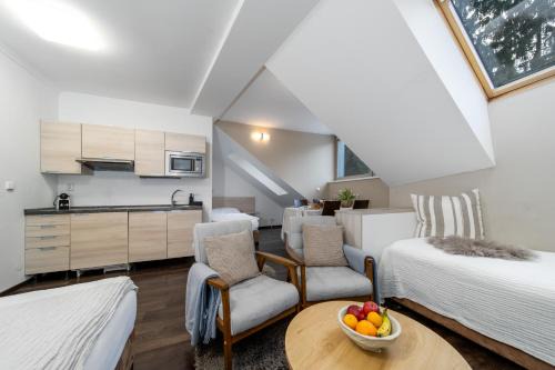 Harrachov Apartment | Anenský Apartmán C303 s wellness , O2 TV a stabilní rychlou WIFI, s možností dokoupení bufetových snídaní a s možností dokoupení masáží