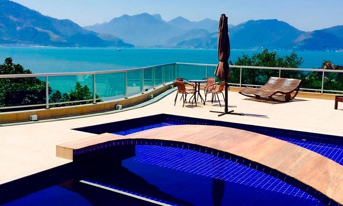 Mangaratiba Villa | Ang030 - Beautiful beachfront villa in Angra dos Reis