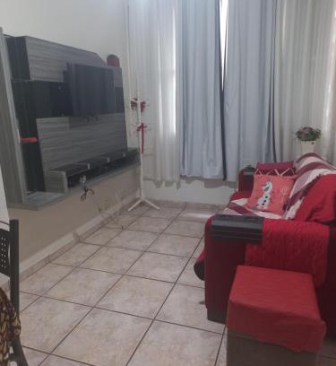 Aparecida Apartment | Apê aconchegante praia