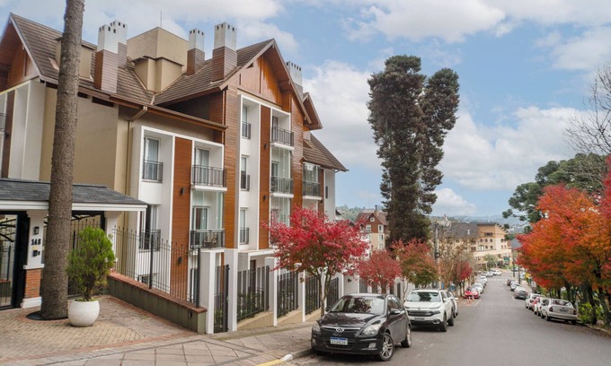 Gramado Apartment | Apê novo a 1 min da Rua Coberta