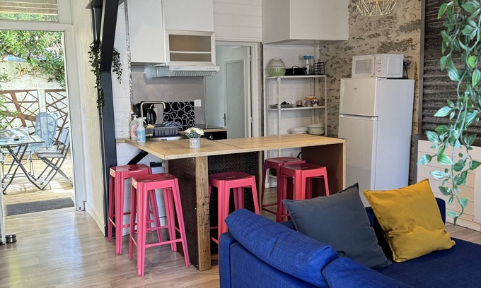 La Bernerie-en-Retz Apartment | Apart 50m² 5 People 2 Bedrooms –Town, Train, Beach few mn