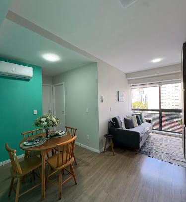 Vila Pompeia Apartment | Apartamento 2 quartos novo e aconchegante em frente ao Allianz Parque com 1 vaga grátis
