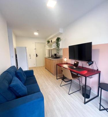 Liberdade Apartment | Apartamento Aconchegante 1 Dormitório a 250m do metrô - Liberdade, São Paulo