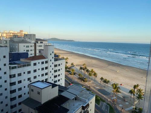 Vila Assuncao Apartment | Apartamento kitnet pé na areia praia Ocian