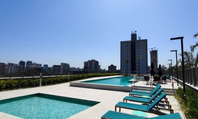 Santo Amaro Apartment | Apartamento novo ao lado do metrô