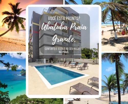 Silop Apartment | Apartamento Recanto Praia Grande - Mar, Ar, Churrasqueira, Piscina e Sauna
