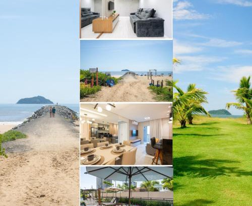 Picarras Apartment | Apartamentos em Bal Piçarras 150 M DA PRAIA com SACADA, WI-FI, PISCINA, PORTARIA 24h, PLAYGROUND e vaga de GARAGEM