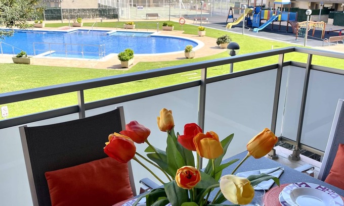 La Pineda Apartment | APARTBEACH MALDIVES VIEW POOL AND GARDEN