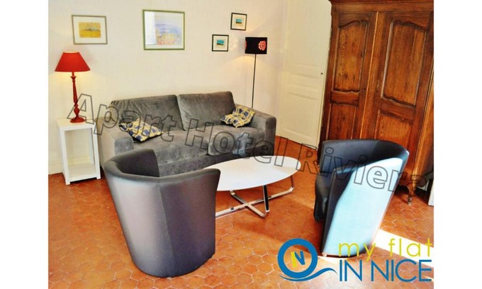 Old Town Apartment | ApartHotel Riviera - BARILLERIE 4 - 3 pieces - Old Town Promenade Anglais