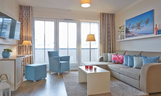 Boergerende-Rethwisch Apartment | Aparthotel Waterkant Suites, Suite 1-14 für bis zu 5 Personen
