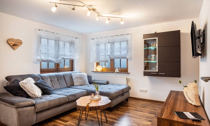 Bad Rippoldsau-Schapbach Apartment | Apartment 'Herzglück' with Mountain View, Shared Terrace and Wi-Fi