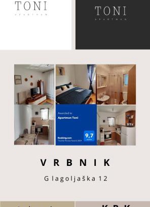 Vrbnik Apartment | Apartman Toni