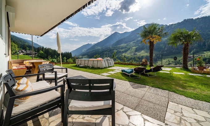 San Leonardo in Passiria Apartment | Apartment "Haus Reimon Monika" with Mountain View & Wi-Fi