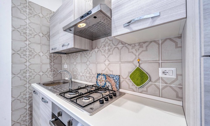 Torre San Gennaro Apartment | Apartment '1' with Private Terrace and Air Conditioning