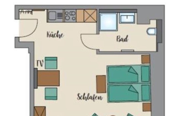 Muhr am See Apartment | Apartment 1 with terrace