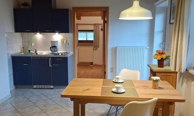 Frasdorf Apartment | Apartment 42 sqm, balcony, living/bedroom with double bed, TV, W-Lan