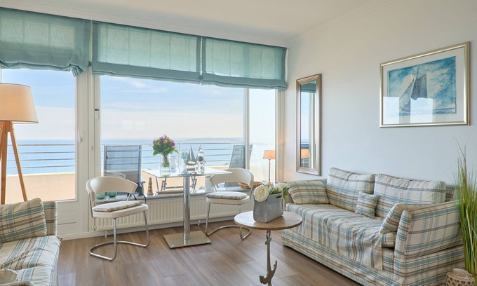 Timmendorfer Strand Apartment | Apartment 604 in the Plaza Hotel Timmendorfer Strand with a fantastic sea view