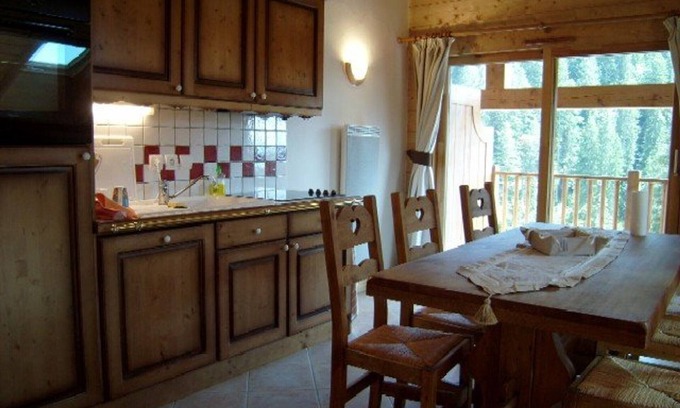 Cohennoz Apartment | Apartment 6 people with pool, 2 bedrooms, parking, Crest-Voland