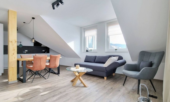 Baiersbronn Apartment | Apartment "Adlerhorst" in Black Forest with Balcony & Wi-Fi