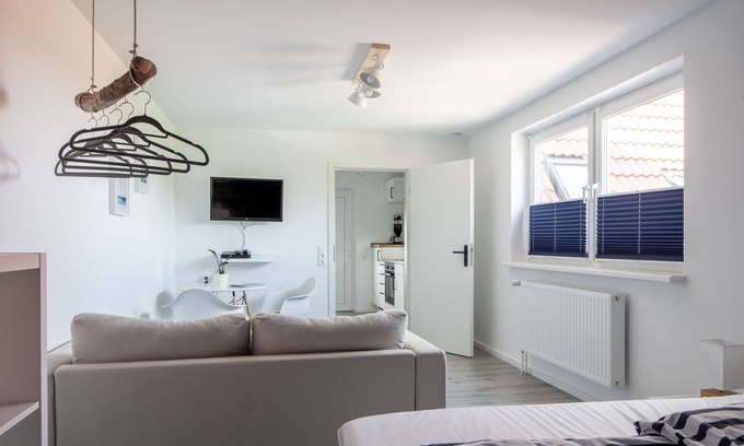 Schillig Apartment | Apartment Backbord in Schillg, walking distance to the beach, WLAN, parking, Sky