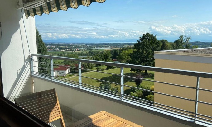 Waggershausen Apartment | Apartment Bergpanorama mit wunderschönem Alpenpanorama und Indoor-Pool