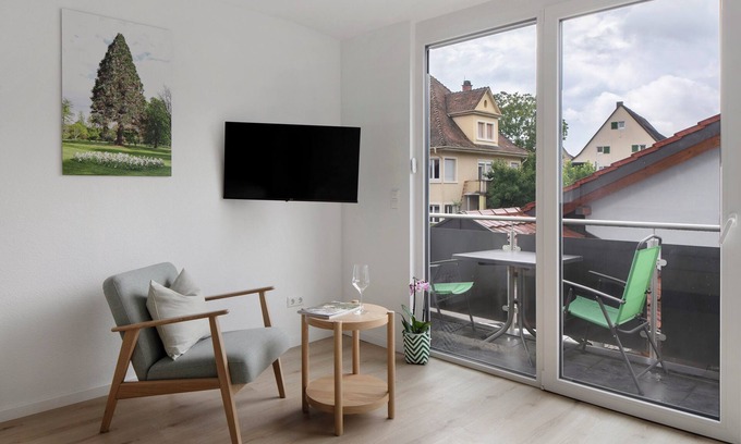 Bad Krozingen Apartment | Apartment 'Blauen' with balcony and Wi-Fi