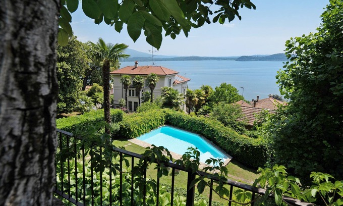 Belgirate Apartment | Apartment 'Casa Dolce Vita' with Lake View, Pool, Terrace & Wi-Fi