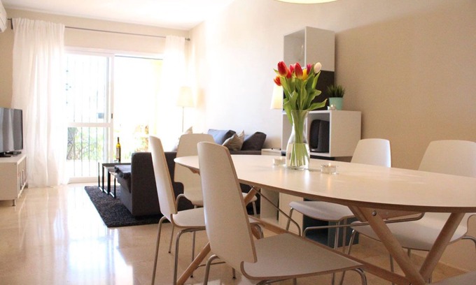 Urbanizacion Costabella Apartment | Apartment Costabella/Marbella, sea view, pool, near the beach/WiFi