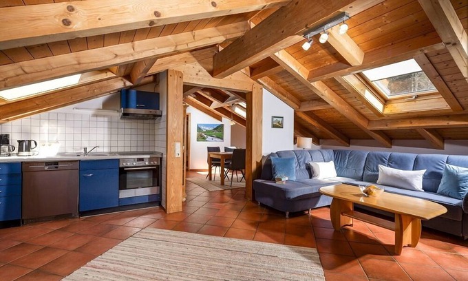 Konigssee Apartment | Apartment Jenner, 1-2 persons, 70 sqm, 1 bedroom, balcony with mountain view