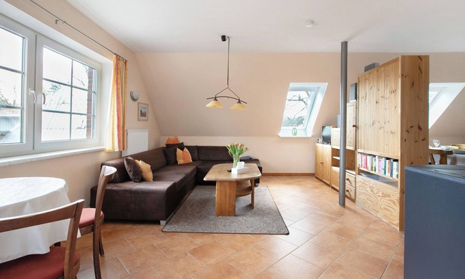 Langballig Apartment | Apartment 'Ferienwohnung Coni' with Private Terrace, Private Garden and Wi-Fi