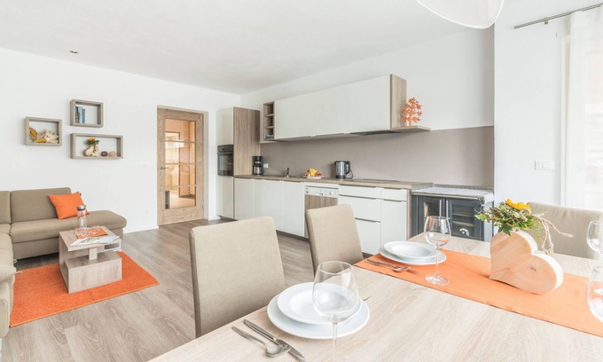 Gais Apartment | Apartment 'Ferienwohnung Eder Apt Neuhaus' with Mountain View, Private Terrace and Wi-Fi