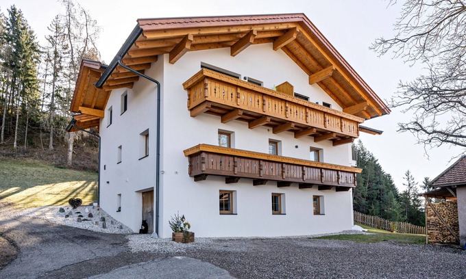 Verano Apartment | Apartment 'Ferienwohnung Gruberhof' with Mountain View, Shared Garden and Wi-Fi