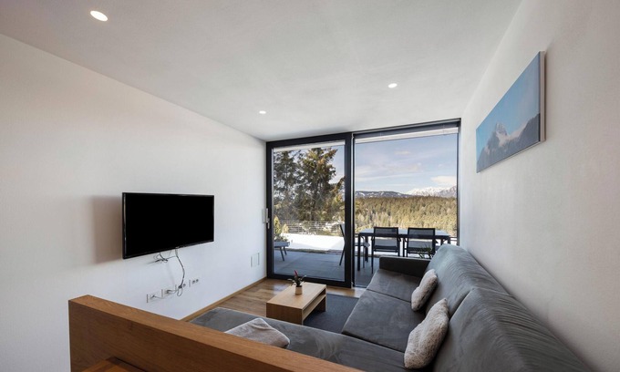 Avelengo Apartment | Apartment 'Ifinger Residence Moritz' Close to Merano with Mountain View & Garden