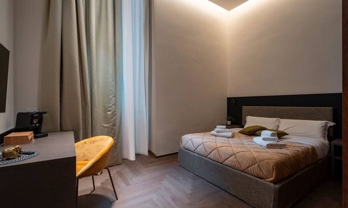 Municipio 1 Apartment | Apartment In A Hotel '4 Season Cognetti Room 3' with Wi-Fi and Air Conditioning