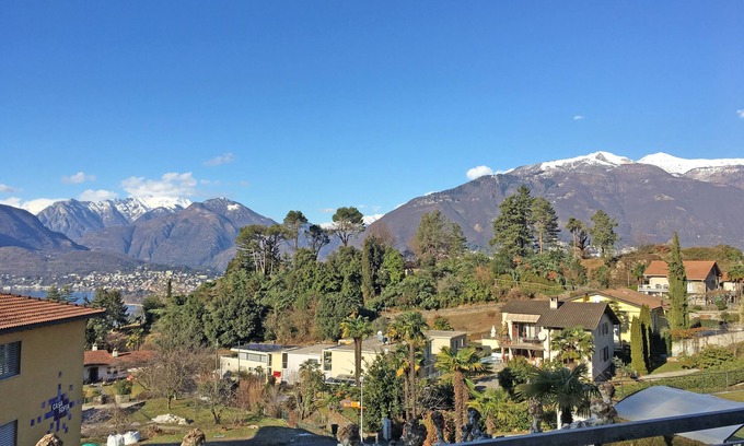 San Nazzaro Apartment | Apartment in a quiet location with a large terrace and views of the mountains.