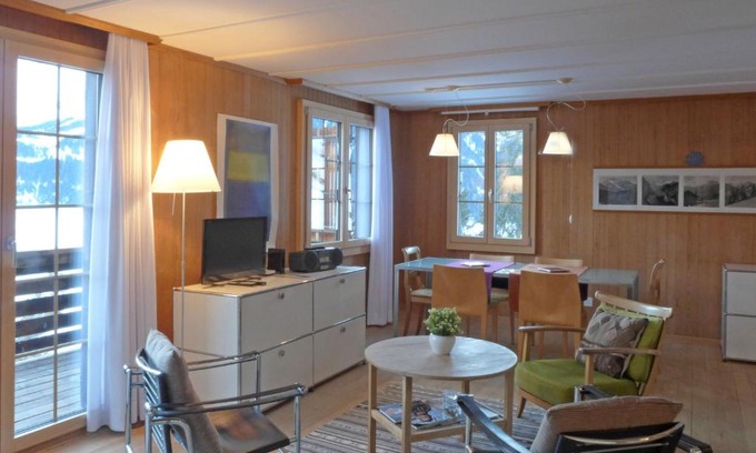 Wengen Apartment | Apartment Jungfrau a d Ledi-1 by Interhome