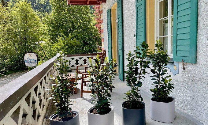 Hohenaschau im Chiemgau Apartment | Apartment Kampenwand-Hupferl 2, living/bedroom with balcony 28 sqm, App.101