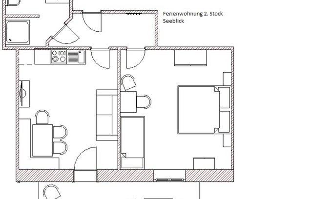 Tiefgraben Apartment | Apartment Lake View 2. Stock - Pension Winter Am Irrsee 4 Edelweiss