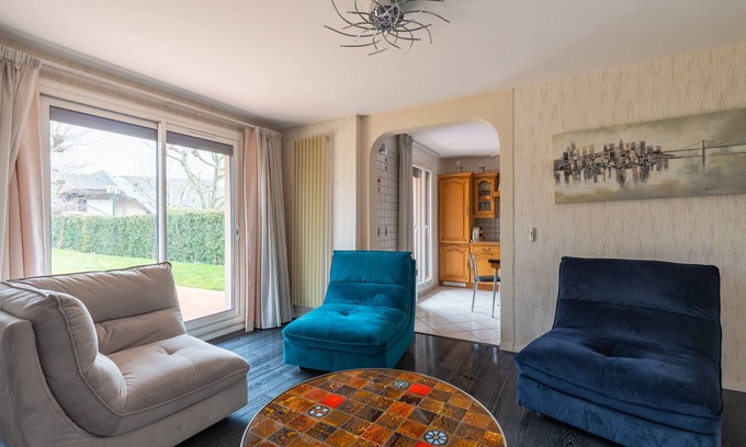 Epagny-Metz-Tessy Apartment | Apartment "Laurent" with Private Garden & Wi-Fi