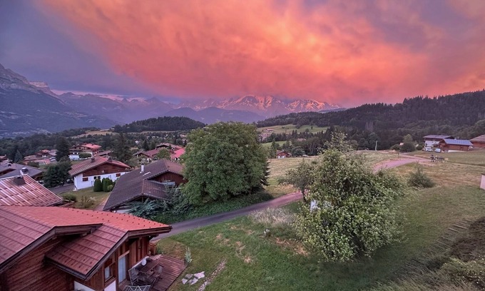 Cordon Apartment | Apartment Le balcon du Mont Blanc