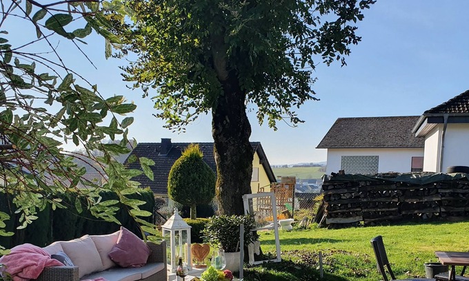 Ulmen Apartment | Apartment MaarBurg with a large terrace
