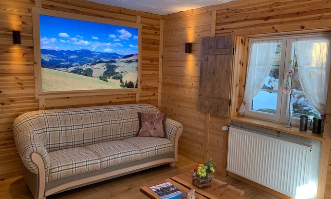 Blasiwald Apartment | Apartment 'Mit 2 Schlafzimmer' with Mountain View, Private Terrace and Wi-Fi