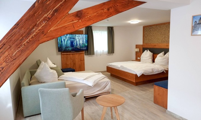 Muhr am See Apartment | Apartment mit Deckenbalken