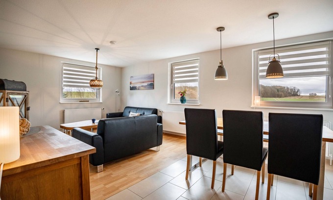 Westerholz Apartment | Apartment 'Strandläufer' with Shared Garden and Wi-Fi