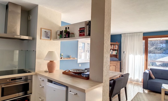 Saint-Jean-dʼAulps Apartment | APARTMENT WITH POOL ACCESS - ST JEAN D'AULPS RESORT - 6 Pers/60m² - Riam D2